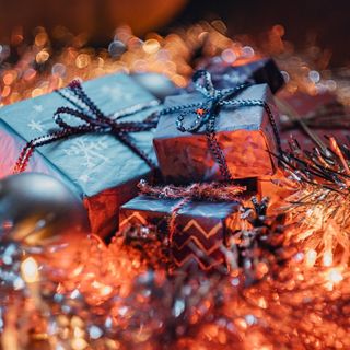 pacchi regalo di Natale