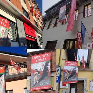 La Cgil Torino celebra il 25 Novembre omaggiando il coraggio delle studentesse iraniane