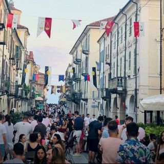 negozi del centro di Fossano