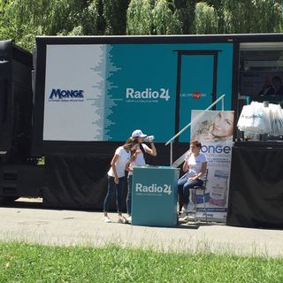 Fino all’11 giugno al Parco del Valentino Radio 24 con un truck al Salone dell'Auto di Torino