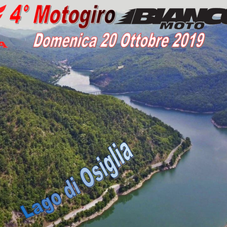Quarto Motogiro Bianco Moto Cuneo: la manifestazione, aperta a tutti, avrà come meta il Lago di Osiglia