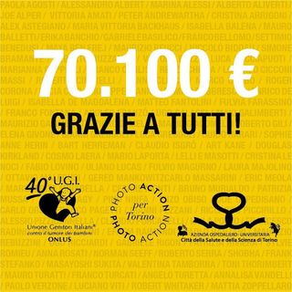 Photo action per Torino, raccolti più di 70mila euro