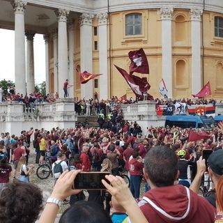 Una immagine di repertorio dell'ultimo 4 maggio a Superga