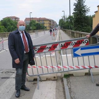 Alpignano, Coldiretti protesta: &quot;Non basta la riapertura parziale del ponte nuovo&quot;