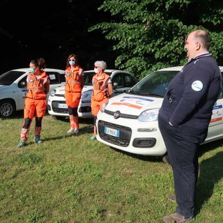 Il Club Alpino Italiano dona 5 auto all'Anpas del Piemonte e Valle D'Aosta: consegnate le vetture