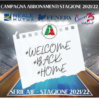 Volley, parte la campagna abbonamenti della Reale Mutua Fenera Chieri ’76