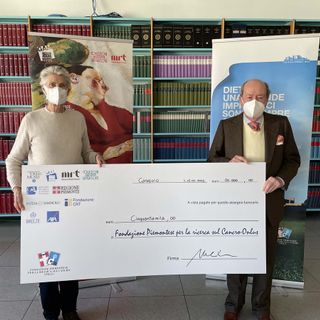 La Gam dona 50mila euro alla Fondazione Piemontese per la Ricerca sul Cancro di Candiolo