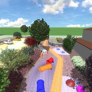 Una nuova area giochi, più alberi e meno asfalto in via Stradella