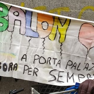Il Balon resistente trova spazio in Via San Simone