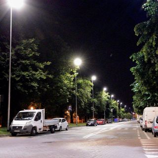 Borgaro, potenziamento di viale Italia e illuminazione artistica della fontana
