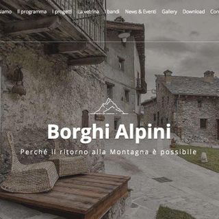 Borghi da abitare, Bussone (Uncem): &quot;Rilanciamo l'impegno di sistema montano ed enti locali&quot;