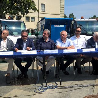 Cidiu, cresce la flotta per i Comuni a Ovest di Torino. Si punta sull’elettrico e si fa il pieno ecologico [FOTO e VIDEO]
