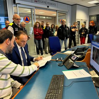 Il presidente Cirio ringrazia la Protezione civile: &quot;Grande lavoro in questi giorni di maltempo&quot;