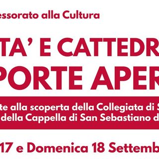 A Giaveno c’è “Città e Cattedrali a Porte Aperte”
