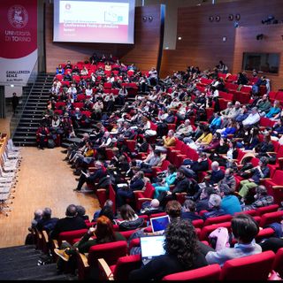 Foto della conferenza finale sul progetto