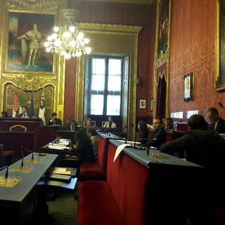 I consiglieri comunali di Torino in strada per la raccolta di carta e cartone