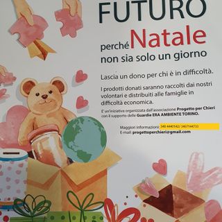 Chieri per aiutare i più bisognosi e il commercio con “Un presente per il futuro”