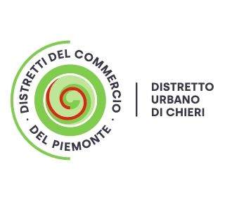Il logo del distretto urbano del commercio di Chieri