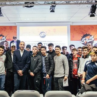 David Trezeguet di nuovo a Torino per l'evento "Gatorade premia la scuola" (VIDEO)