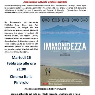 Direfare Ecosolidale, la nuova edizione si apre con il film &quot;Immondezza&quot;