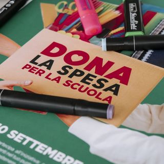 &quot;Dona la spesa per la scuola&quot;: Coop raccoglie materiali di cancelleria per le famiglie in difficoltà