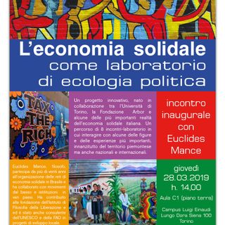 L'economia solidale come laboratorio di ecologia politica diventa un corso all'Università