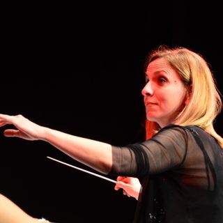 Elena Gallafrio e locandina evento