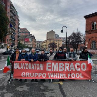 Manifestazione ex Embraco