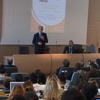 Enrico Letta parla del futuro dell'Europa al Campus Einaudi