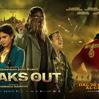 Claudio Santamaria e Gabriele Mainetti al cinema Massimo per l'uscita di &quot;Freaks out&quot;