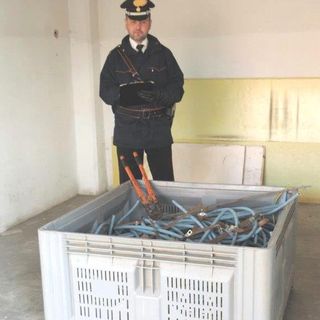 Due  fratelli rumeni residenti a Pinerolo arrestati per furto di cavi di rame