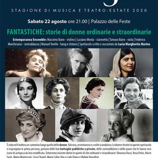 Donne ordinarie e straordinarie protagoniste dell'ultimo appuntamento di &quot;Bardonecchia Scena 1312&quot;
