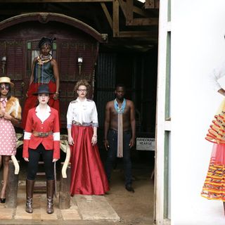 Colori e tessuti naturali nelle estrose creazioni  degli stilisti sudafricani alla Torino Fashion Week
