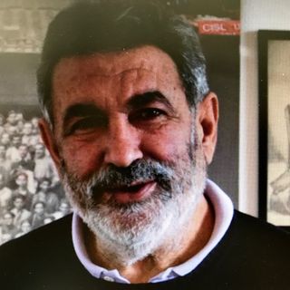 Camera ardente presso la Camera del Lavoro di Torino per Tonino Paparatto, segretario generale della Cgil di Alessandria