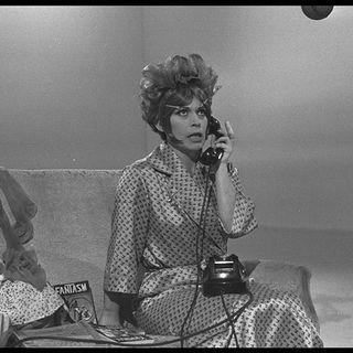 La &quot;Signora Cecioni&quot; - Credits Rai Teche