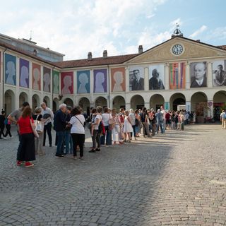 Pubblico de La grande invasione in attesa dell'inizio della lezione di Nicola Lagioia - ©Luisa Romussi
