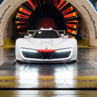 galleria del vento con bolide