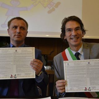 Il sindaco Tolardo guida la delegazione nichelinese in Bielorussia