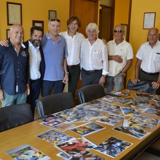 Dai tacchetti al pennello: a Nichelino la mostra di Gianni Bui, ex calciatore del Toro