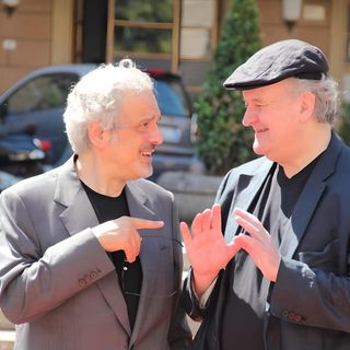 Giorgio Battistelli con Wolfgang Rihm