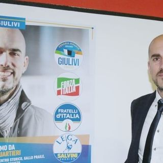 Il candidato sindaco di Venaria per il centrodestra, Fabio Giulivi