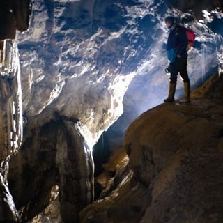 La Grotta di Rio Martino in un'immagina scattata da Stefano Beccio