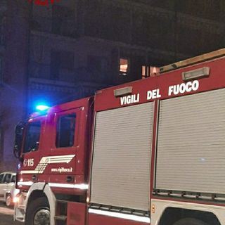 incendio in via berrino