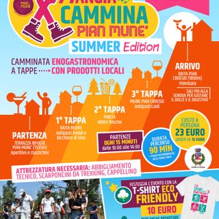 C’è la &quot;Mangia e Cammina” di Pian Munè di Paesana