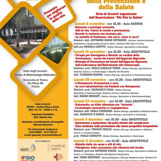 I lunedì pomeriggio della prevenzione e della salute