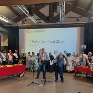 premiazione Palio dei Poeti