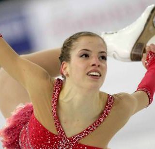 Carolina Kostner e Stéphane Lambiel al Palavela di Torino