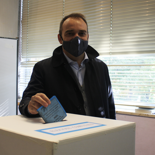 Stefano Lo Russo al voto