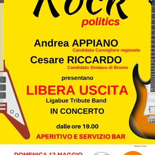 Rock Politics, a Bruino una serata di musica e politica