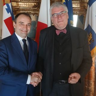 Il sindaco Lo Russo e il commissario Schael